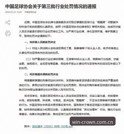 中国足协第三批禁足名单解读：体育迷必知的行业整顿指南